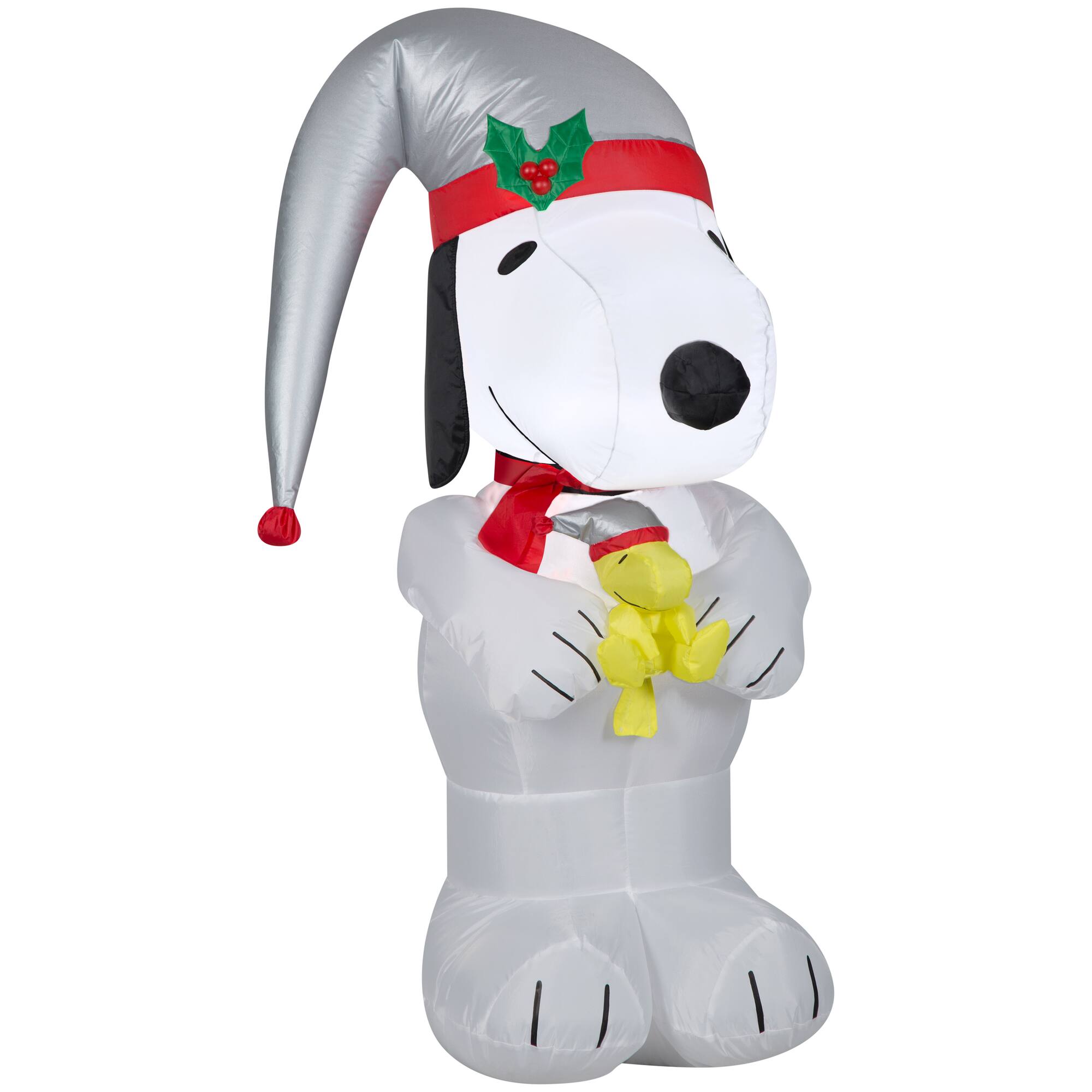 3.5ft. Airblown® Inflatable Christmas Snoopy & Woodstock